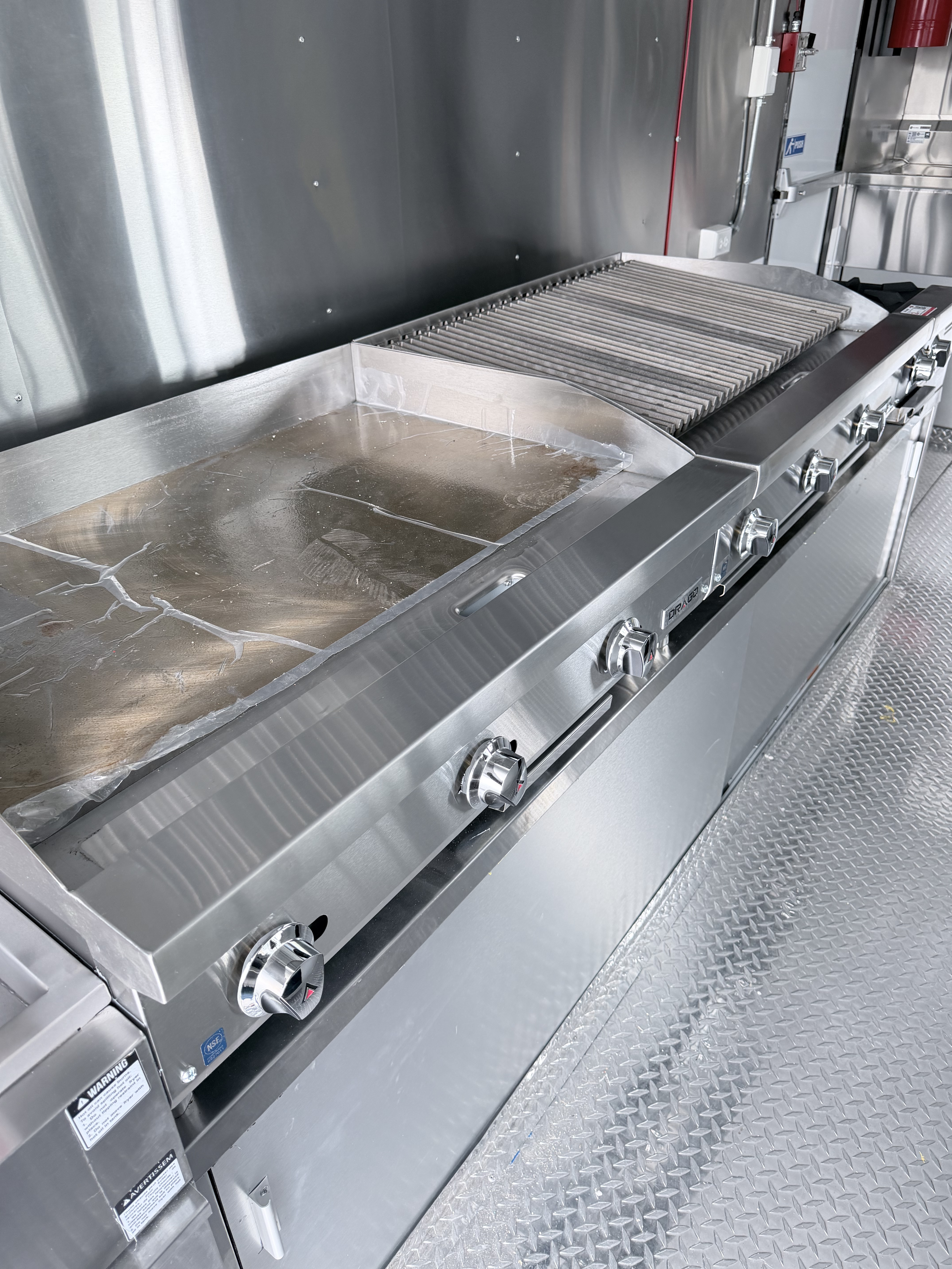 Griddle install