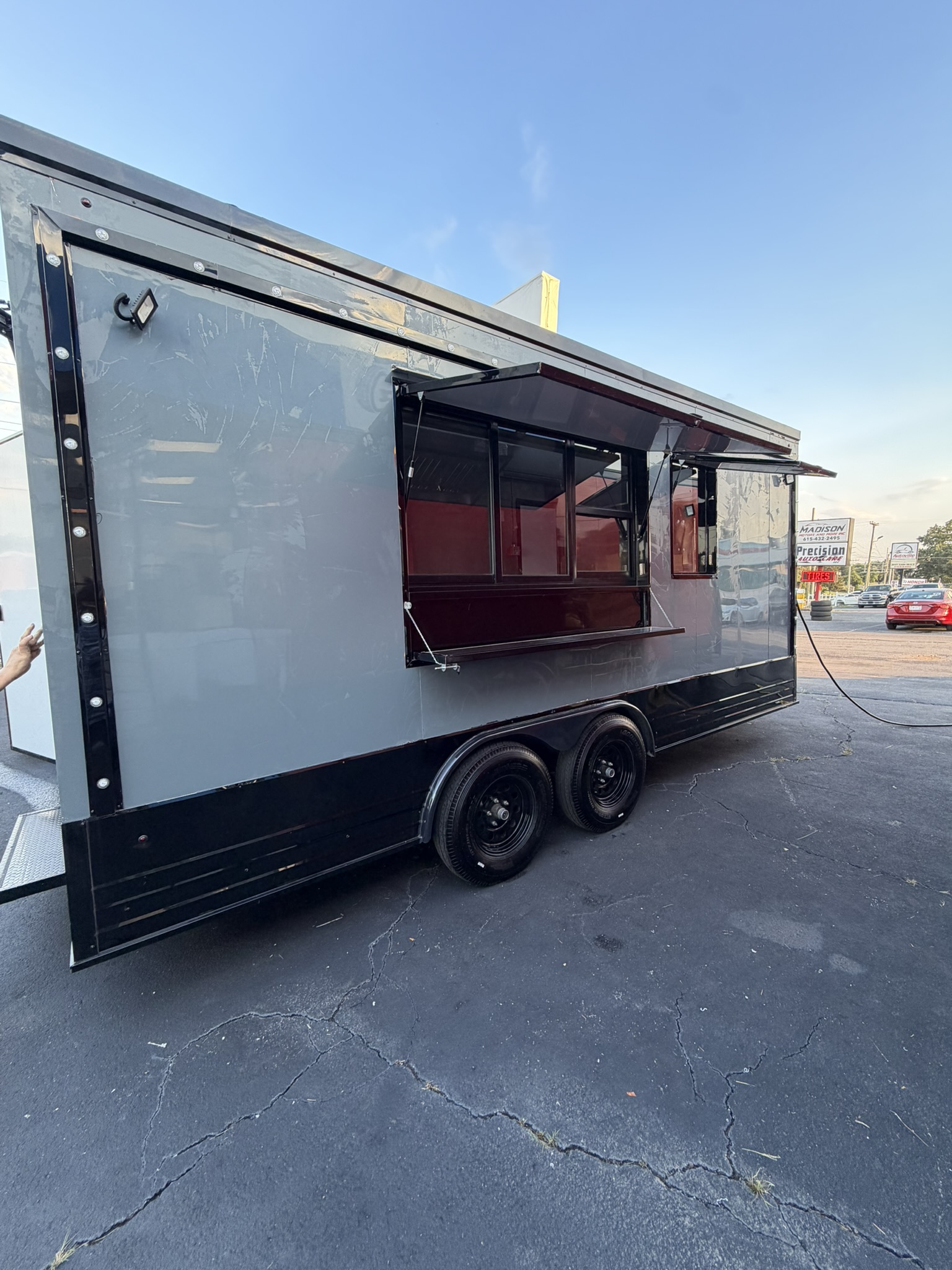 Grey Custom Build custom food trailer photo 1