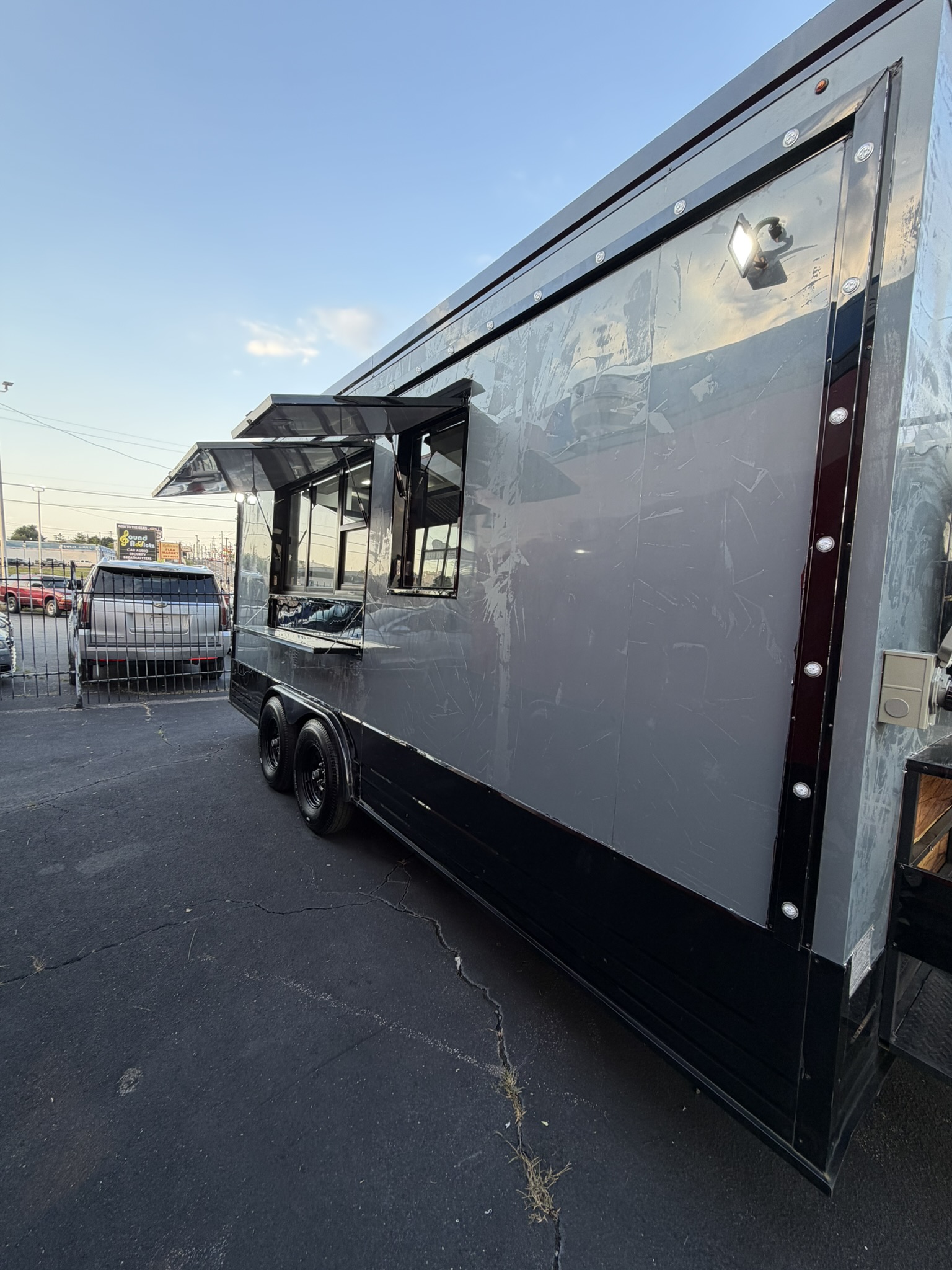Grey Custom Build custom food trailer photo 10
