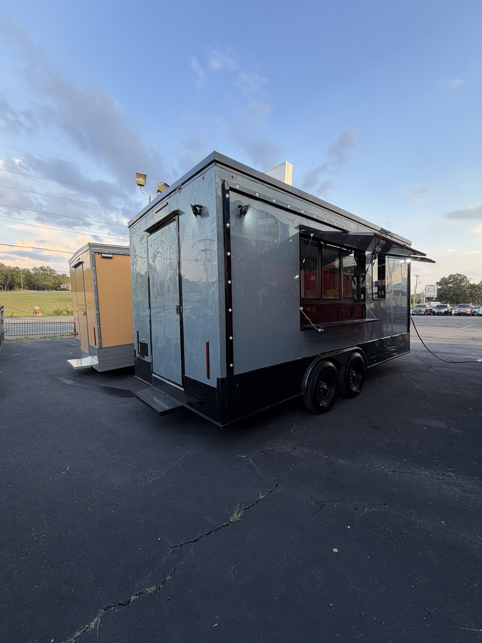Grey Custom Build custom food trailer photo 3