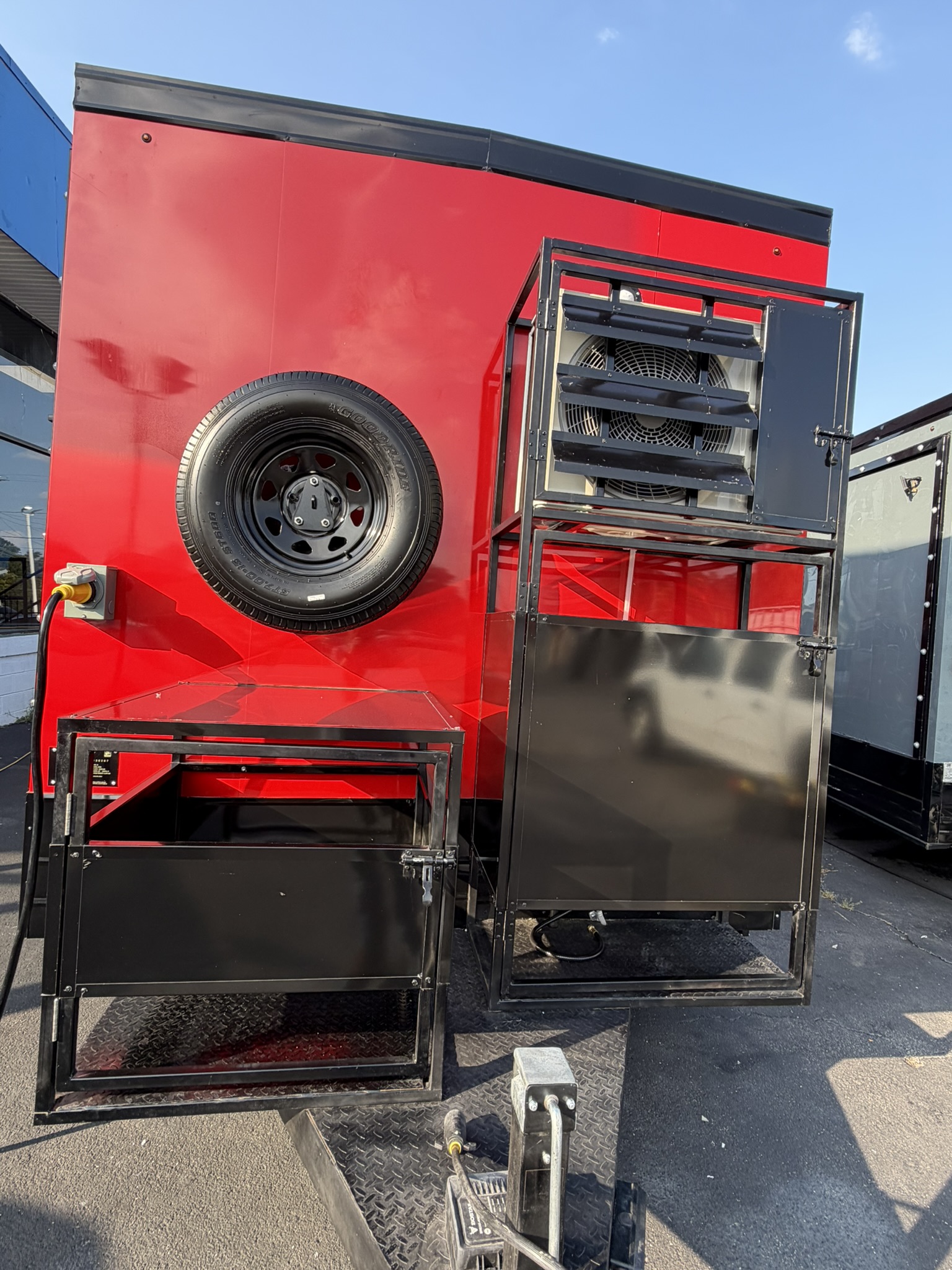 Red Custom Build custom food trailer photo 1